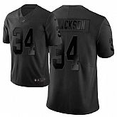 Nike Raiders 34 Bo Jackson Black City Edition Vapor Untouchable Limited Jersey Dyin